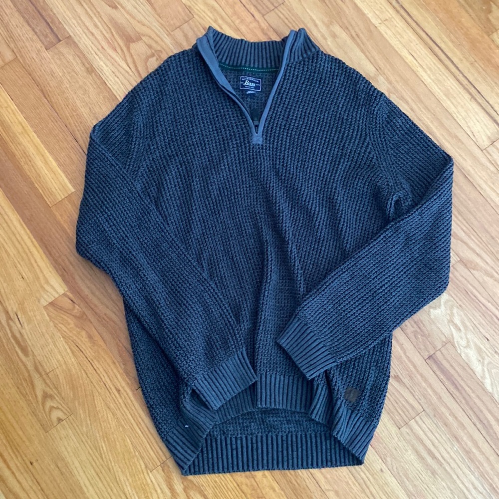 Bass & Co grey pullover sweater